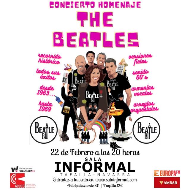 Concierto Homenaje a Los Beatles en Tafalla