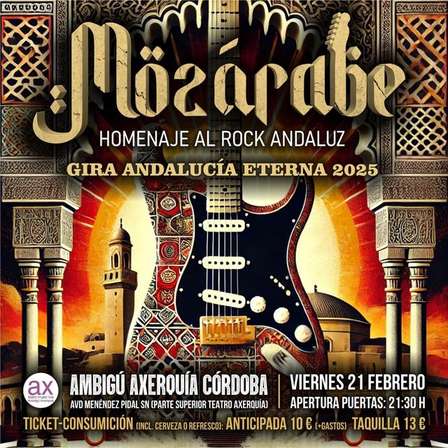 MOZÁRABE, HOMENAJE AL ROCK ANDALUZ en Córdoba