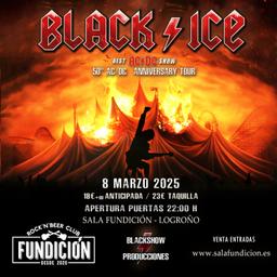 BLACK ICE - TRIBUTO AC/DC - SALA FUNDICIÓN-LOGROÑO