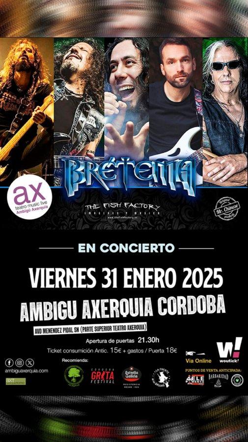 BRETEMA en concierto Córdoba