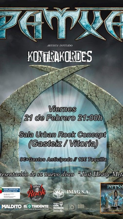 PATXA + KONTRAKORDES en Vitoria