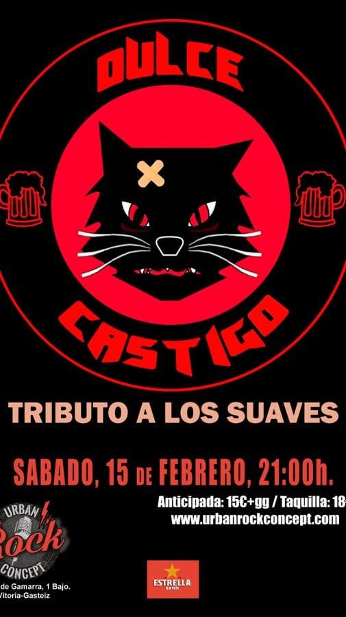 DULCE CASTIGO (Tributo a LOS SUAVES) en Vitoria