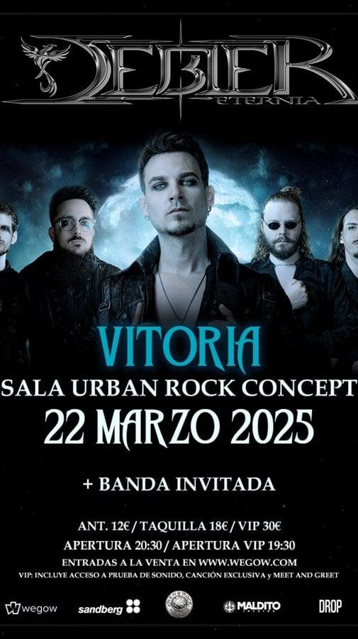 DEBLER ETERNIA + BANDA INVITADA en Vitoria